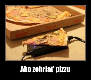 Teplá pizza