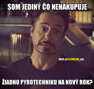 Pyrotechnika na Nový rok