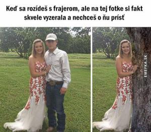 Krásná i po rozchodu