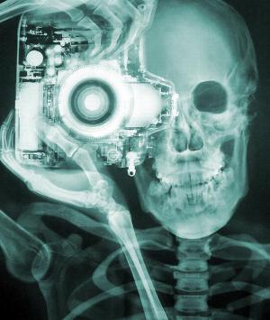 Fotograf v rentgenové komoře