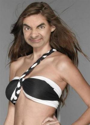 Jak by vypadal Mr. Bean jako žena?