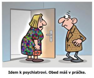 Žena k psychiatrovi