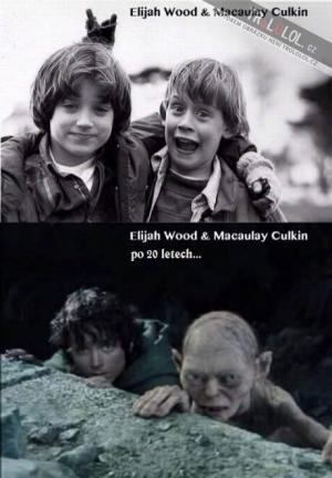 Sám doma a Frodo...