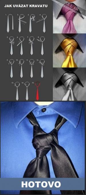 jak uvázat kravatu