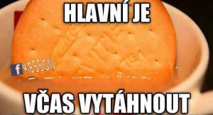 Hlavní je včas vytáhnout