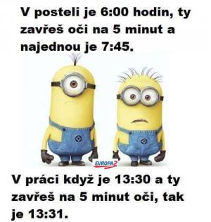 Když si unavený