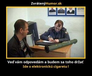 Elektronická cigareta v jiné podobě