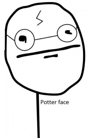 Potter face