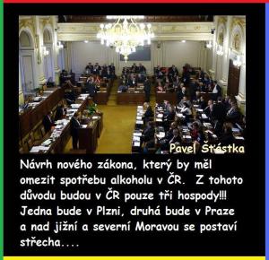 Návrh nového zákona ohledně alkoholu v Čr