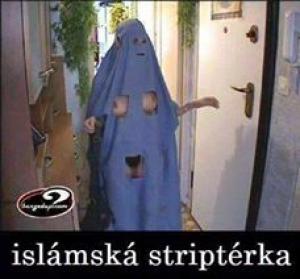 Islámská striptérka