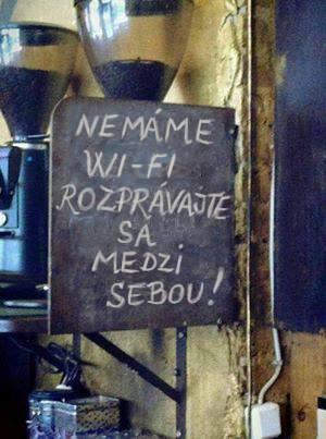 Bez wi-fi!