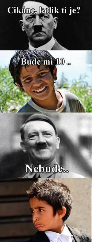 Hitler a malé dítě