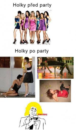 Holky a party