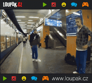 Frajer v metru