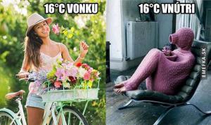 16 stupňů