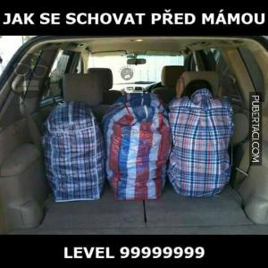Jak se schovat před mámou