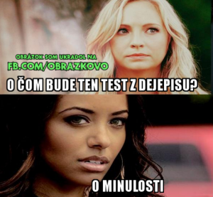 Test z dějepisu