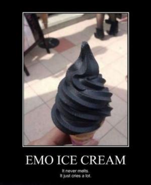 Zmrzlina pro EMO lidi