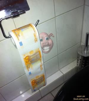 Euro toaletní papír