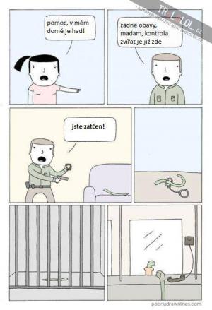 Zatýkání hada