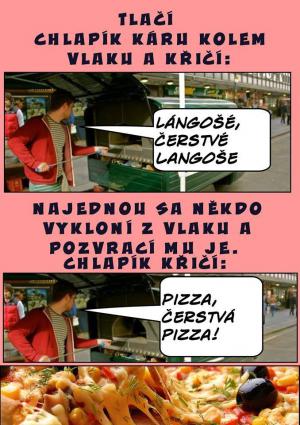 Čerstvá pizza