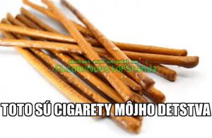 Cigarety dětství
