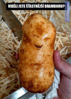 Šťastná brambora!
