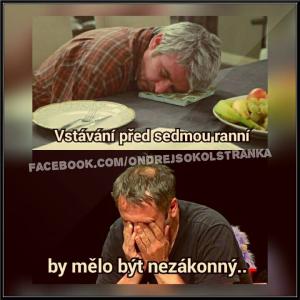 Vstávání před sedmou 