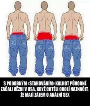 Pravda o stažených kalhotech