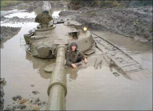 Zapadlý tank