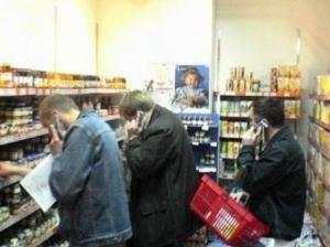 Muži na nákupech