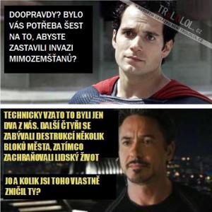 Superman vs Ironman