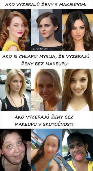 Ženy a makeup