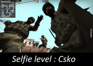 I hráči umí selfie 