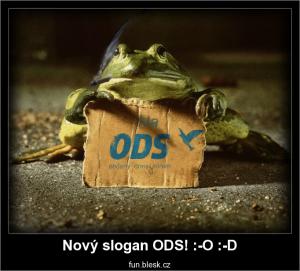 Nový slogan ODS! :-O :-D