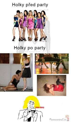 Holky na party