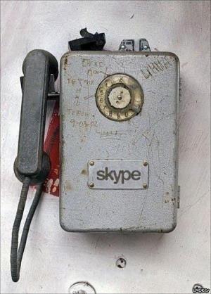 Starý skype