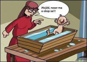 Mojžíš se koupe