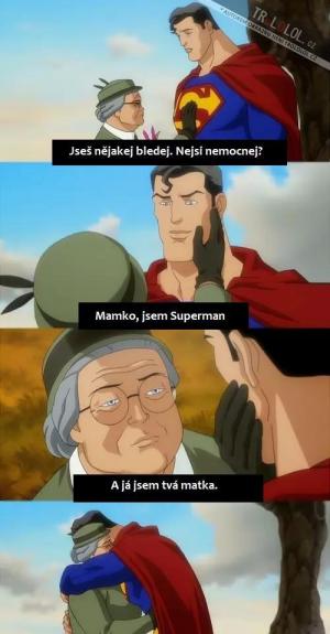 Máma vs Superman