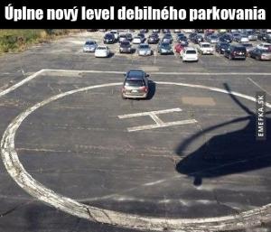 Debilní parkování