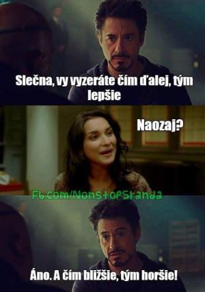 Slečna, vypadáte lépe