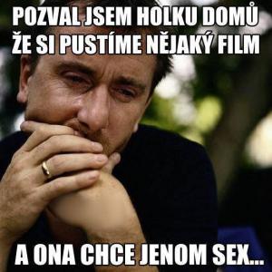 Chtěla jen sex
