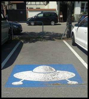 Parkování pro mimozemšťany