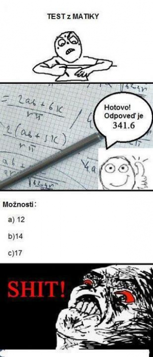 Test z Matematiky