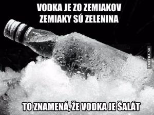 Vodka je salát