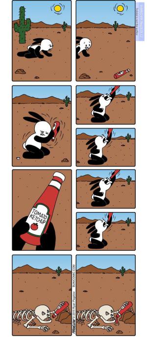 Proč pijí hrdinové ve filmech pouze vodu a nikdy ne kečup