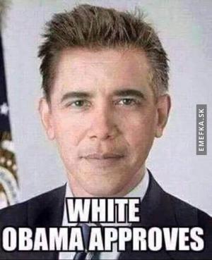 Bílý Obama