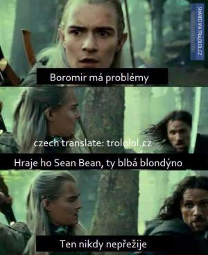 Boromir má problémy!