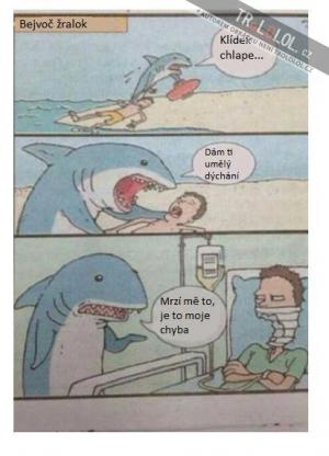 Bejvoč žralok!