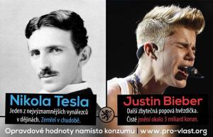 Tesla vs Bieber